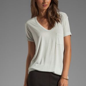 🐳 T by Alexander Wang pocket short sleeve tee in off-white